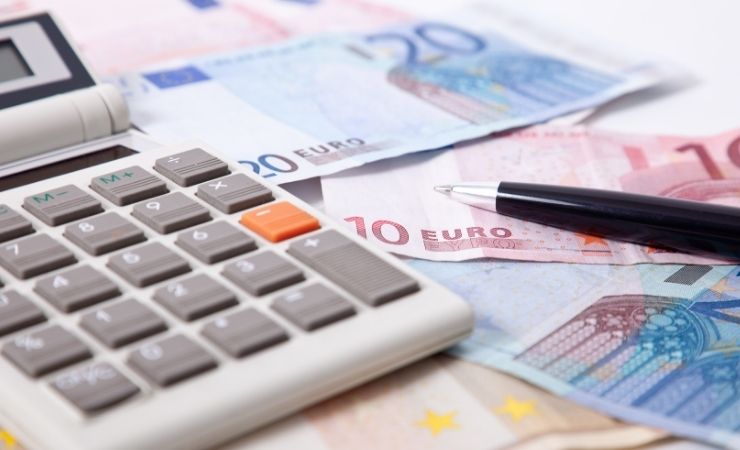 Calcolatrice banconote euro