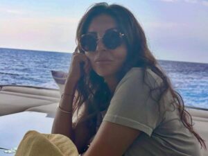sabrina ferilli con occhiali da sole su instagram
