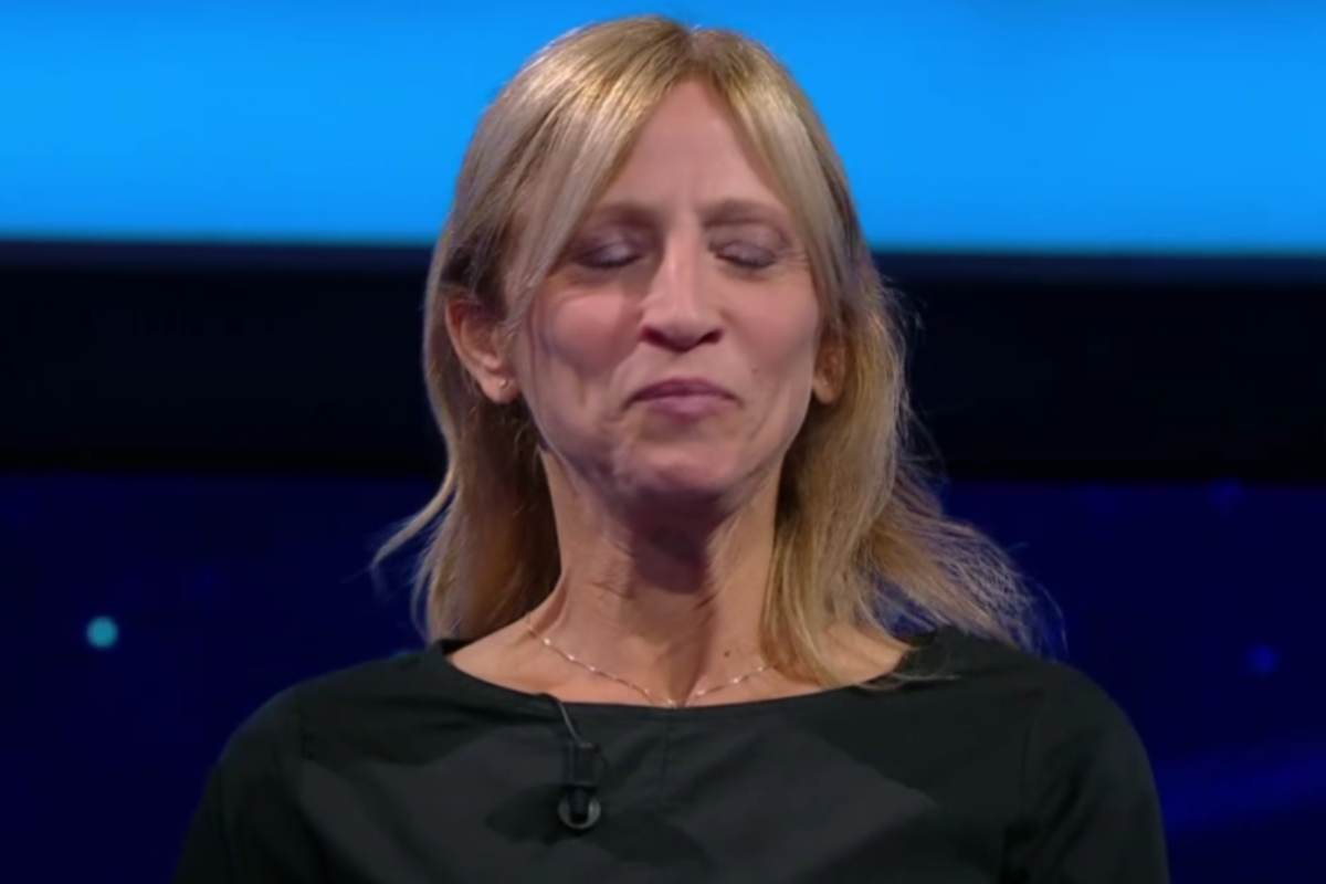 Daniela Petrilli emozionata