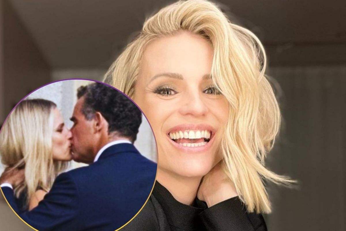 Michelle Hunziker sorridente