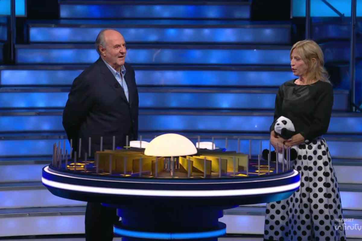 Gerry Scotti con Daniela Petrilli