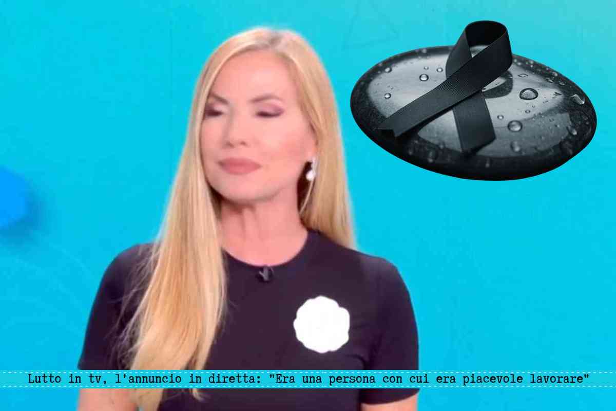 Federica Panicucci si commuove in diretta