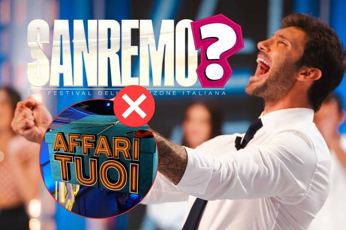 Stefano esulta per la vincita nella sua trasmissione