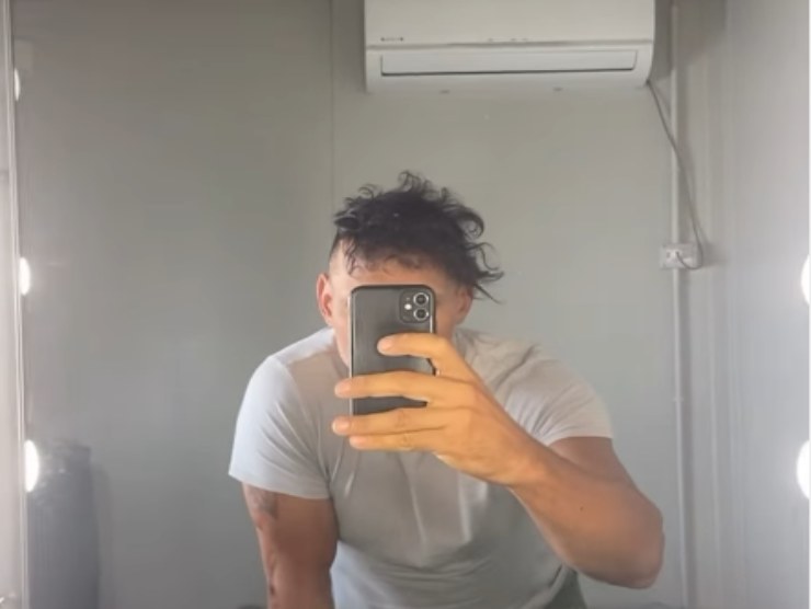 federico nei camerini di uomini e donne