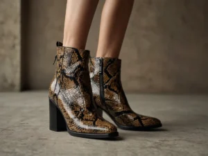 Ankle Boots con Stampa Serpente: Guida alla Scelta e all'Abbinamento per un Look Irresistibile